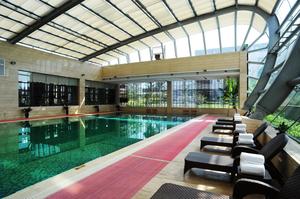 酒店设施---诚大饭店室内泳池